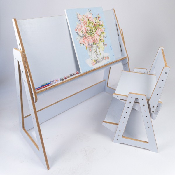 Стіл зі стільцем Супергерой для дітей від 3 до 15 років