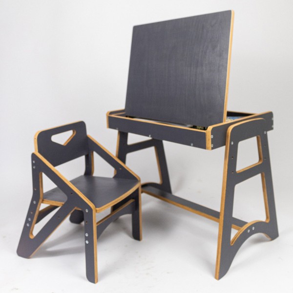 Стіл зі стільцем Зірковий супутник для дітей від 3 до 6 років