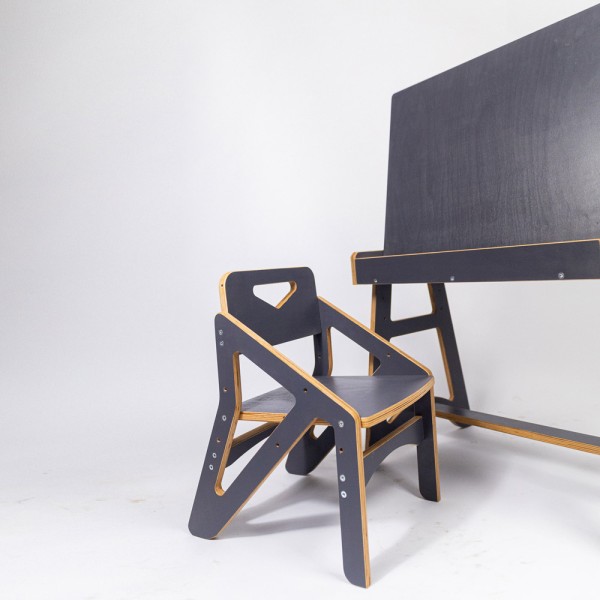 Стіл зі стільцем Зірковий супутник для дітей від 3 до 6 років