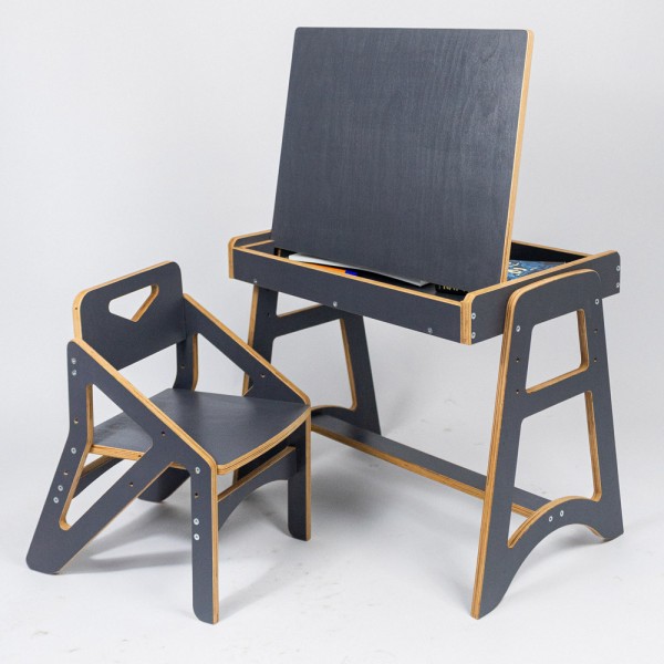 Стіл зі стільцем Зірковий супутник для дітей від 3 до 6 років