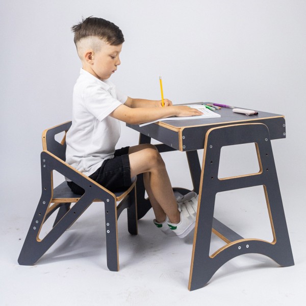 Стіл зі стільцем Зірковий супутник для дітей від 3 до 6 років