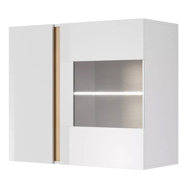 Вітрина навісна Marco 2D1W/96 з підсвічуванням для вашої вітальні