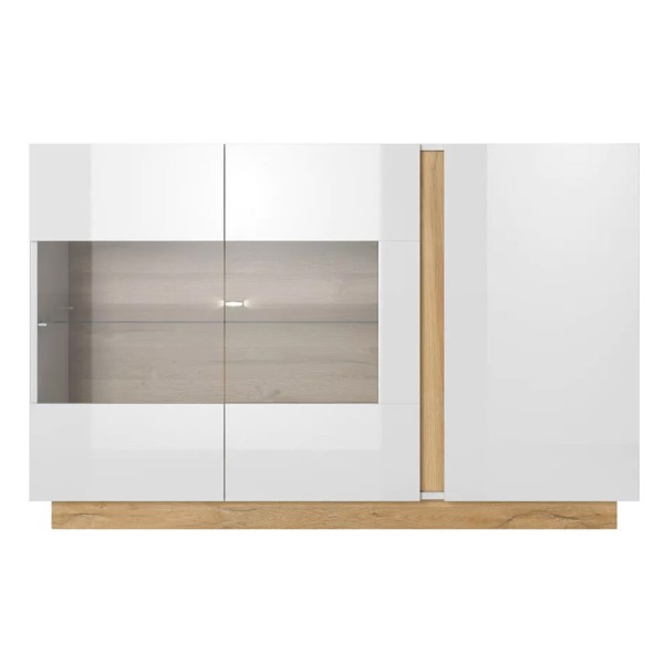 Комод з вітриною Marco 3D2W/138 – стиль та функціональність для вашої вітальні