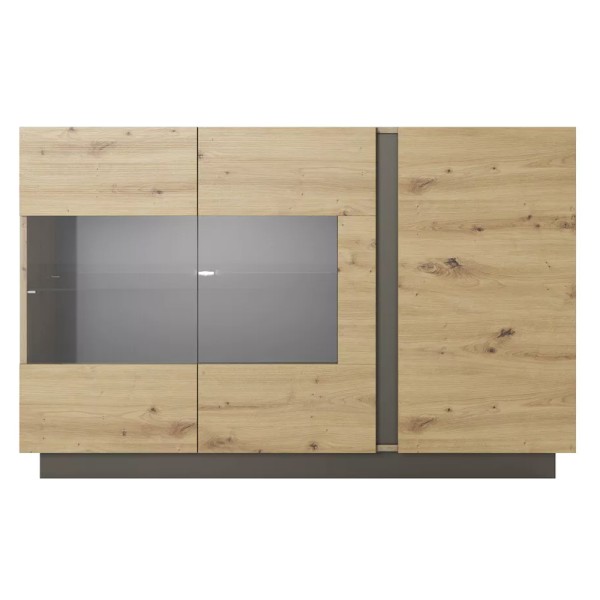 Комод з вітриною Marco 3D2W/138 – стиль та функціональність для вашої вітальні