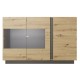 Комод з вітриною Marco 3D2W/138 – стиль та функціональність для вашої вітальні