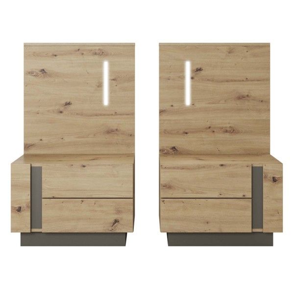 Тумба приліжкова Marco 2S/60: стиль і функціональність для вашої спальні