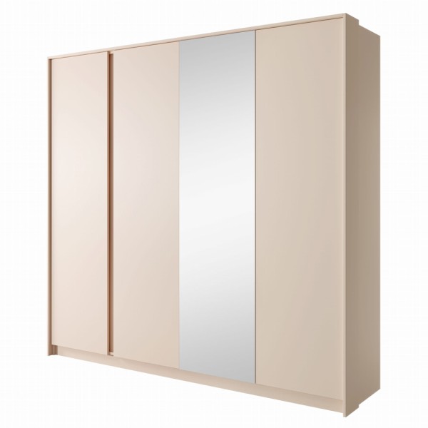 Шафа Fast 4D/220 для спальні з дзеркалом та підсвічуванням