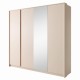 Шафа Fast 4D/220 для спальні з дзеркалом та підсвічуванням