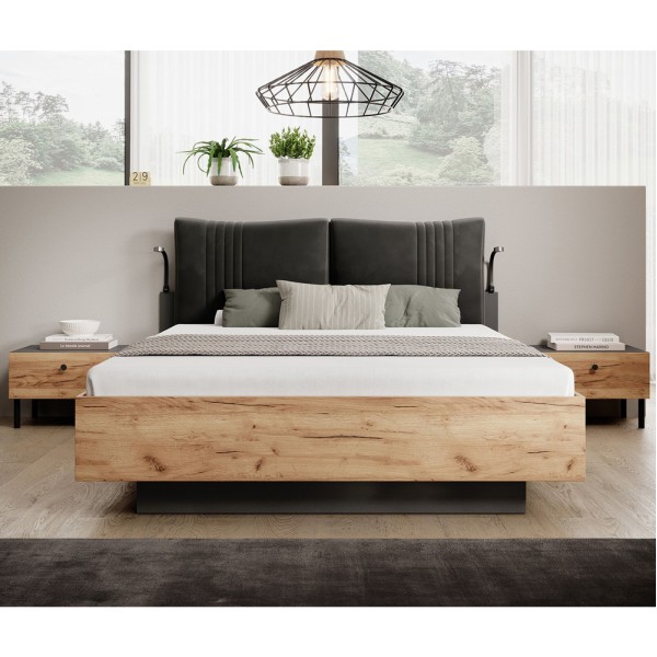 Ліжко Eco 160: стиль, комфорт і функціональність для вашої спальні