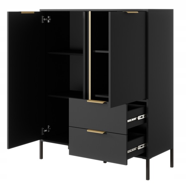 Комод високий Clars 2D2S/104 – стильне рішення для вашої оселі