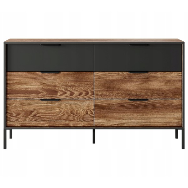 Комод Hilton 6S/138 — ідеальне поєднання стилю та функціональності