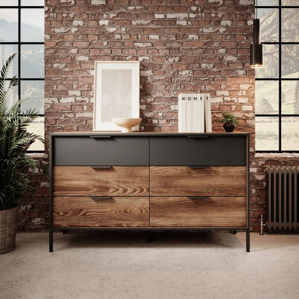 Комод Hilton 6S/138 — ідеальне поєднання стилю та функціональності