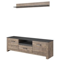 Тумба під телевізор із полицею Grand 2D1S/165