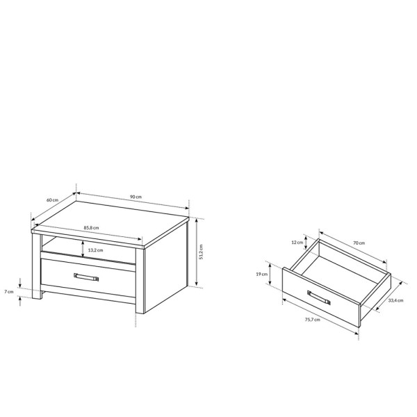 Журнальний стіл Grand 90 — Ідеальний вибір для вашої вітальні