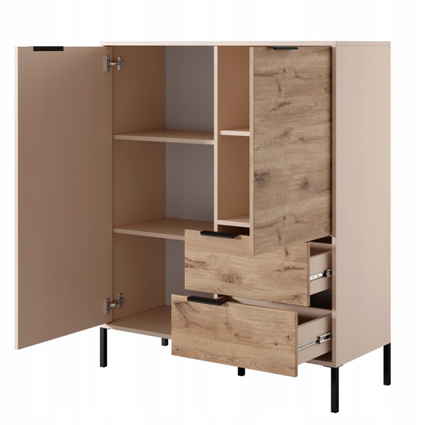 Комод Rock 2D2S/104 – стиль та зручність для вашого інтер'єру