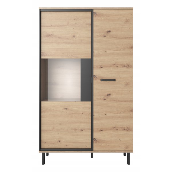 Вітрина висока Next 2D1W/90 – Стиль для вашої вітальні