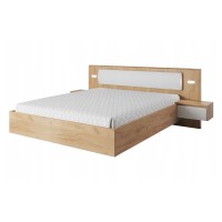 Кровать с прикроватными тумбами Helo 160