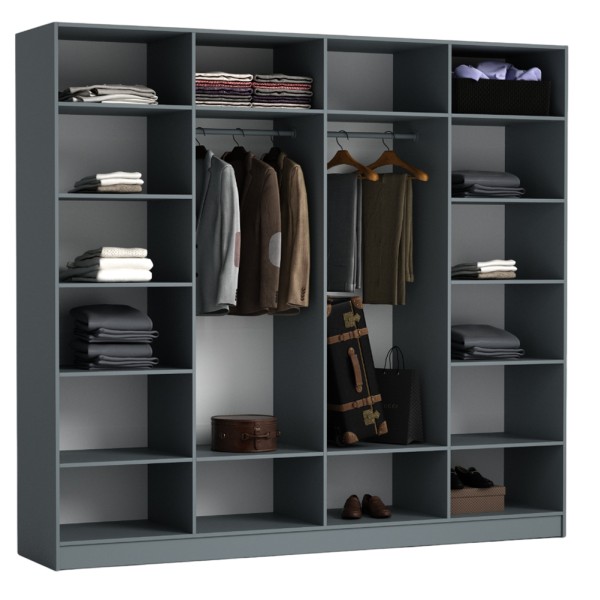 Шафа Urban 2400 – сучасний мінімалізм для вашої спальні