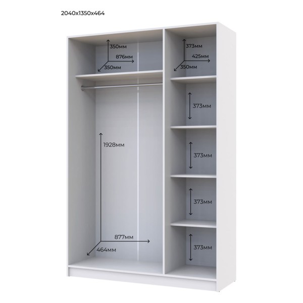 Шафа для одягу Promo 3 – сучасний стиль для вашої спальні