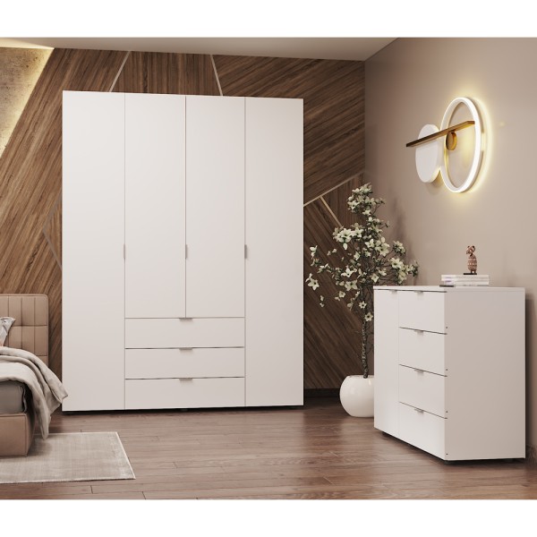 Шафа для одягу Гелар 4 – сучасний стиль для вашої спальні