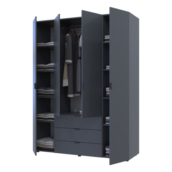 Шафа для одягу Гелар 4 – сучасний стиль для вашої спальні