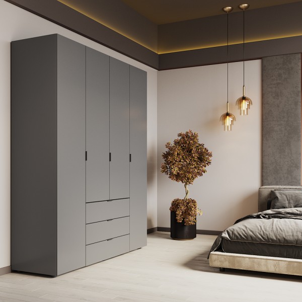 Шафа для одягу Гелар 4 – сучасний стиль для вашої спальні