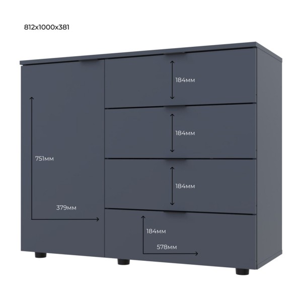 Комод С1: стильний та функціональний меблевий елемент для вашої оселі