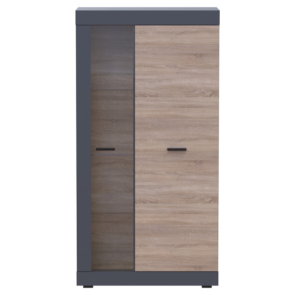 Шафа висока Дана – вітринна шафа для стильного інтер’єру