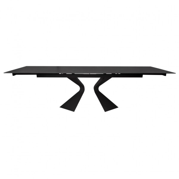 Стіл Duna Black Marble 180-260 см – сучасний стиль для вашої кухні
