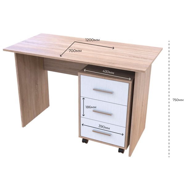 Стіл офісний Т3 — Сучасний стіл для вашого офісу