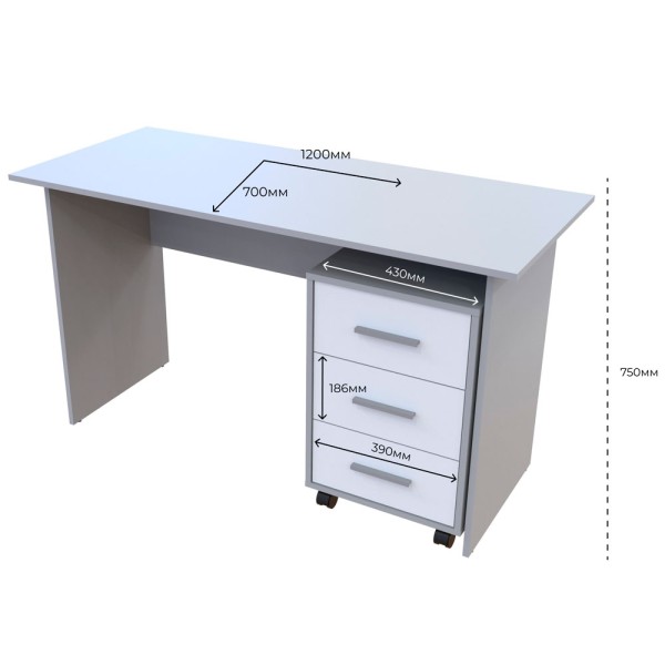 Стіл офісний Т3 — Сучасний стіл для вашого офісу