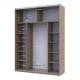 Шафа-купе G-Caiser 180 з двома дзеркалами