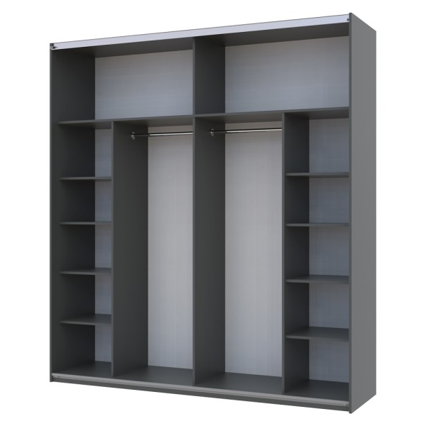 Шафа-купе G-Caiser 220 2 ДСП / 3 частини для спальні