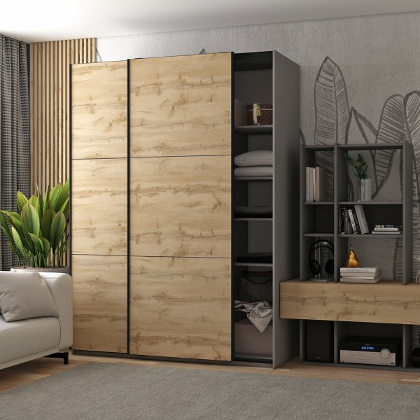 Шафа-купе G-Caiser 160 2 ДСП для спальні