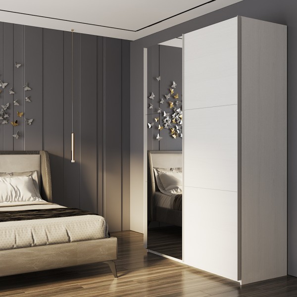 Шафа-купе G-Caiser 160 1 ДСП / 1 дзеркало