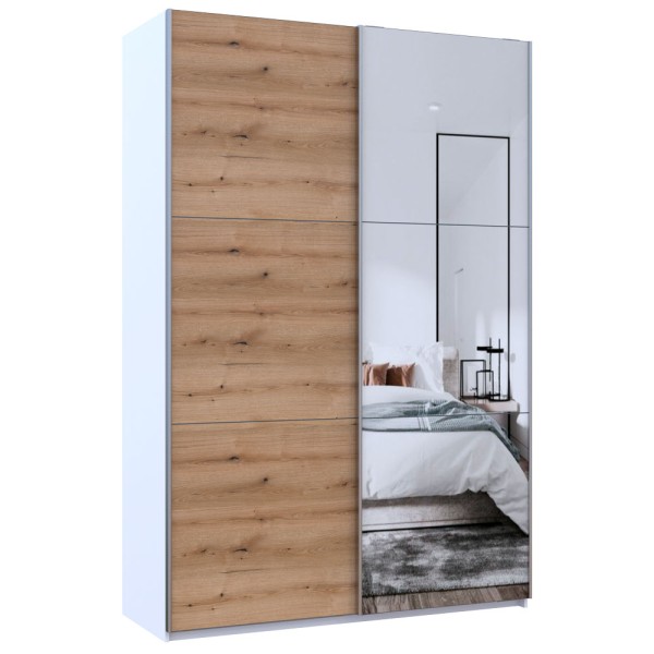 Шафа-купе G-Caiser 160 1 ДСП / 1 дзеркало