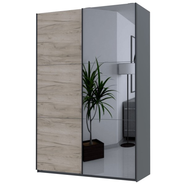 Шафа-купе G-Caiser 160 1 ДСП / 1 дзеркало