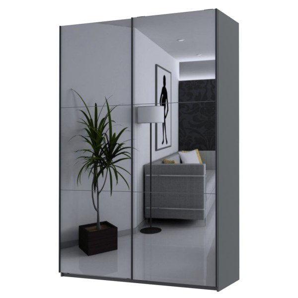 Шафа-купе G-Caiser 160 з двома дзеркалами