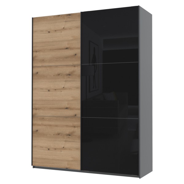 Шафа-купе G-Caiser 180 1 ДСП / 1 скло – Ваш ідеальний вибір для спальні