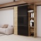 Шафа-купе G-Caiser 180 1 ДСП / 1 скло – Ваш ідеальний вибір для спальні