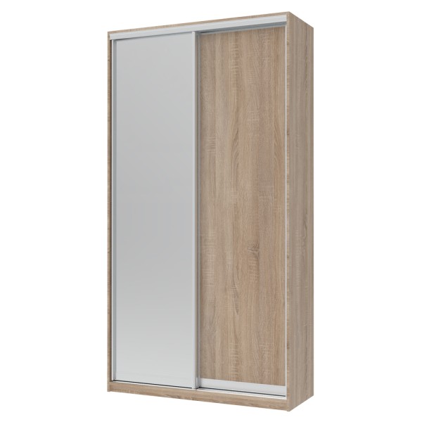 Шафа-купе Сіті Лайт 120 1 ДСП / 1 дзеркало