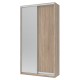 Шафа-купе Сіті Лайт 120 1 ДСП / 1 дзеркало