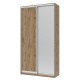 Шафа-купе Сіті Лайт 120 1 ДСП / 1 дзеркало