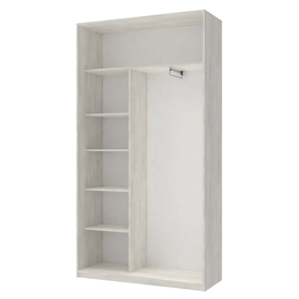 Шафа-купе Сіті Лайт 120 1 ДСП / 1 дзеркало