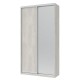 Шафа-купе Сіті Лайт 120 1 ДСП / 1 дзеркало