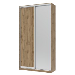Шафа-купе Сіті Лайт 120 1 ДСП / 1 дзеркало 
