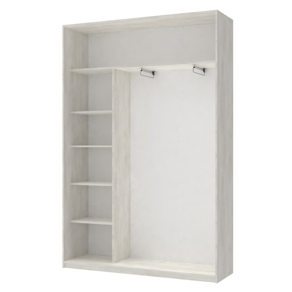 Шафа-купе Сіті Лайт 150 з дзеркалом для вашої спальні