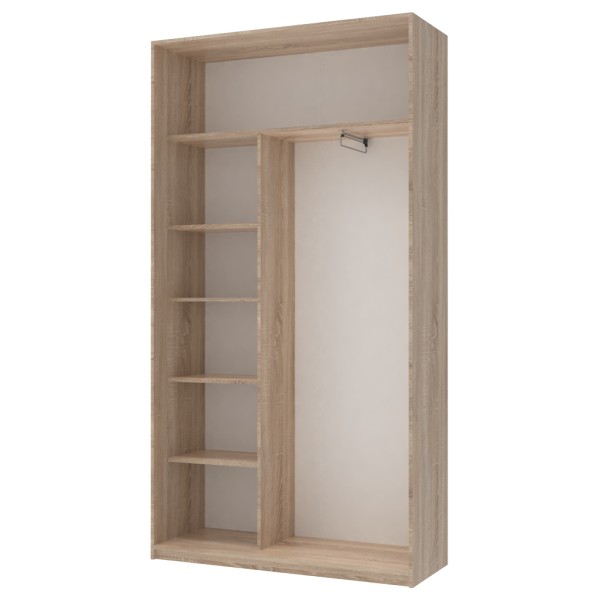 Шафа-купе Сіті Лайт 120 2 ДСП – Стиль і якість для вашої спальні