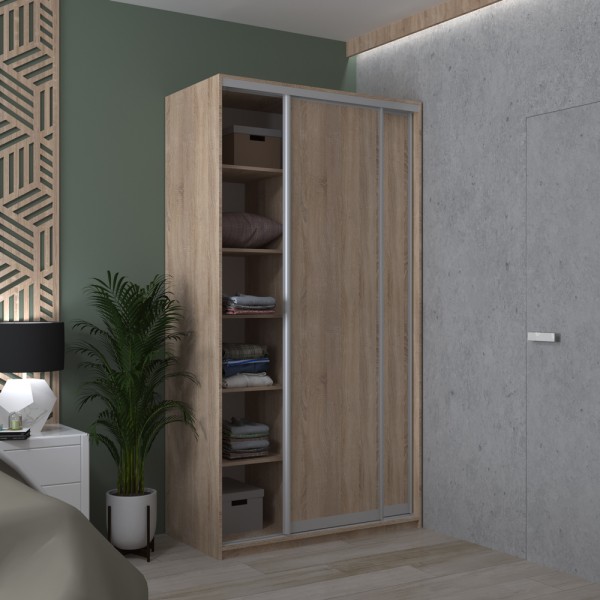 Шафа-купе Сіті Лайт 120 2 ДСП – Стиль і якість для вашої спальні
