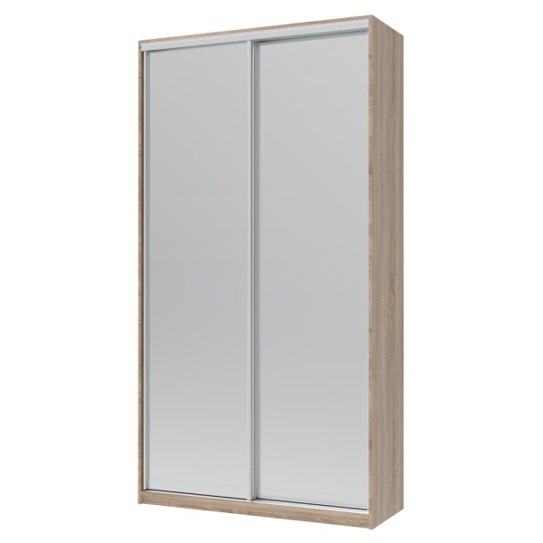 Шафа-купе Сіті Лайт 120 з двома дзеркалами